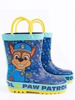 Laarzen|Vanilla Underground Paw Patrol Boys Chase regenlaarzen met print en hendels