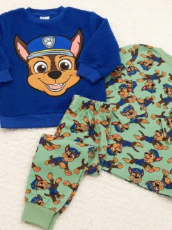 Pyjama's|Vanilla Underground Paw Patrol Chase 3 Piece Long Sleeve Leg Pyjamas Set