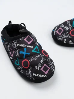 Pantoffels|Vanilla Underground PlayStation Controller Symbols Slippers