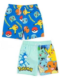 Badkleding*Vanilla Underground Pokemon boys set van 2 zwemshorts