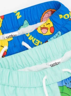 Badkleding*Vanilla Underground Pokemon boys set van 2 zwemshorts