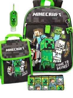 Tassen*Vanilla Underground rugzakset met Minecraft-print