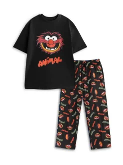 Pyjama's*Vanilla Underground Sesame Street The Muppets Animal Short Sleeve Long Leg Pyjamas Set