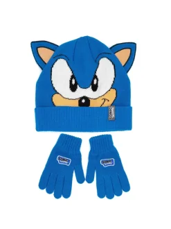 Mutsen, Handschoenen En Sjaals|Vanilla Underground Sonic mutsset voor jongenset