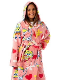 Badjassen*Vanilla Underground Sponge Bob Square Pants Hooded Bath Robe