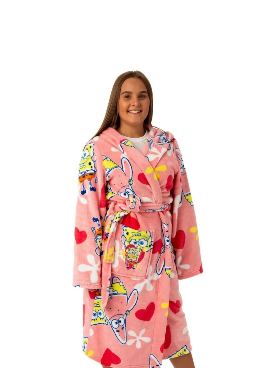 Badjassen*Vanilla Underground Sponge Bob Square Pants Hooded Bath Robe