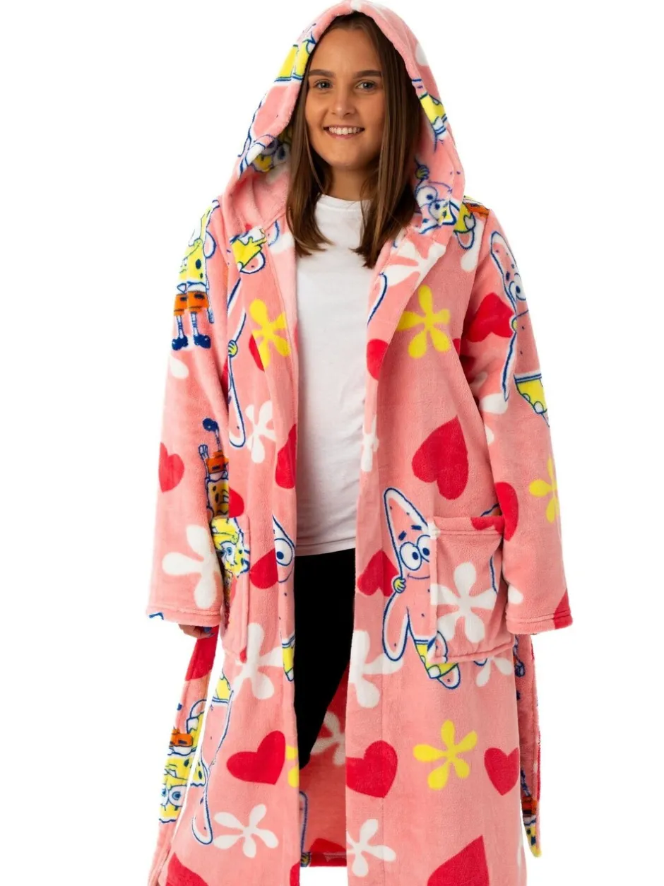 Badjassen*Vanilla Underground Sponge Bob Square Pants Hooded Bath Robe