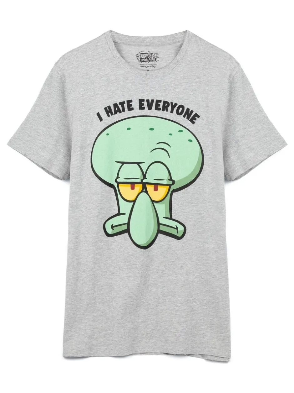 Loungewear|Pyjama's|Vanilla Underground SpongeBob SquarePants pyjama met korte mouwen en lange pijpen voor heren met licentie
