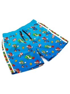 Badkleding*Vanilla Underground zwemshort met Super Mario Bros-licentieprint - Jongens