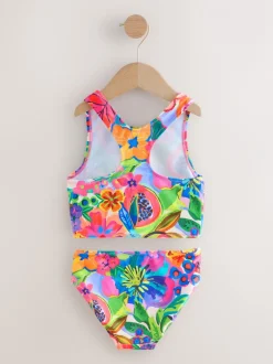 Badkleding*Next - Bikini (3-16 jr) Veelkleurig met tropische print