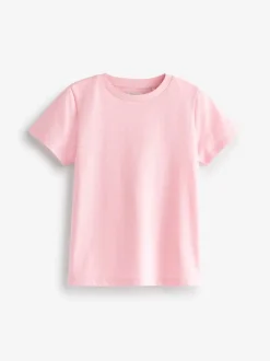 Tops|T-Shirts*Next - T-shirts 7 Pack (3-16jr) Verschillende effen pastelkleuren