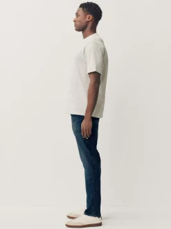 Jeans|Next Vintage blauw - Slim Fit - Authentieke stretch denim jeans