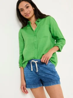 Shorts|Fat Face - FatFace Drawstring Short Vintage donkerblauw