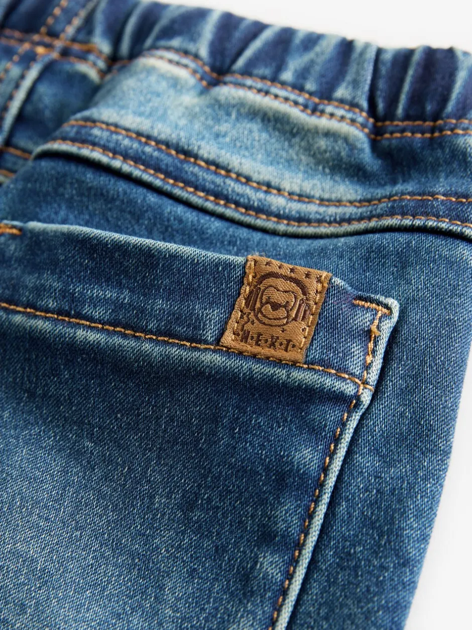 Jeans En Joggingbroeken|Jeans*Next - Superzachte jeans met stretch en elastische taille (3 mnd-7 jr) Vintage wassing