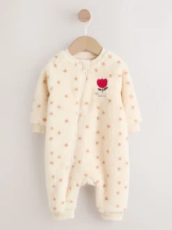 Babypakjes En Babypyjama's|Next Vlekken - Zwaargewicht fleece babypyjama