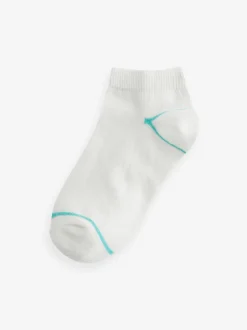 Sokken|Next Vrolijke regenboogkleuren - Verpakking van 7 paar sneakersokken met hoog aandeel katoen