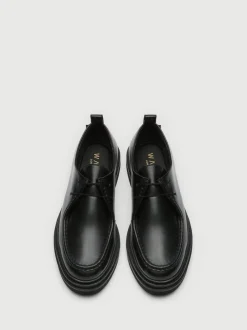 Formele Schoenen*Walk London Leather Brooklyn Apron Shoes