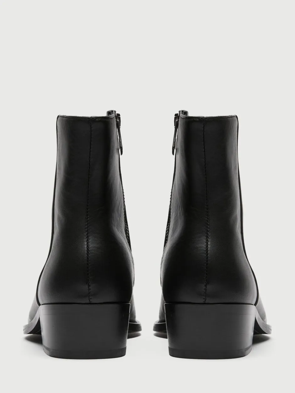 Boots|Walk London Leather Hoxton Zip Boots