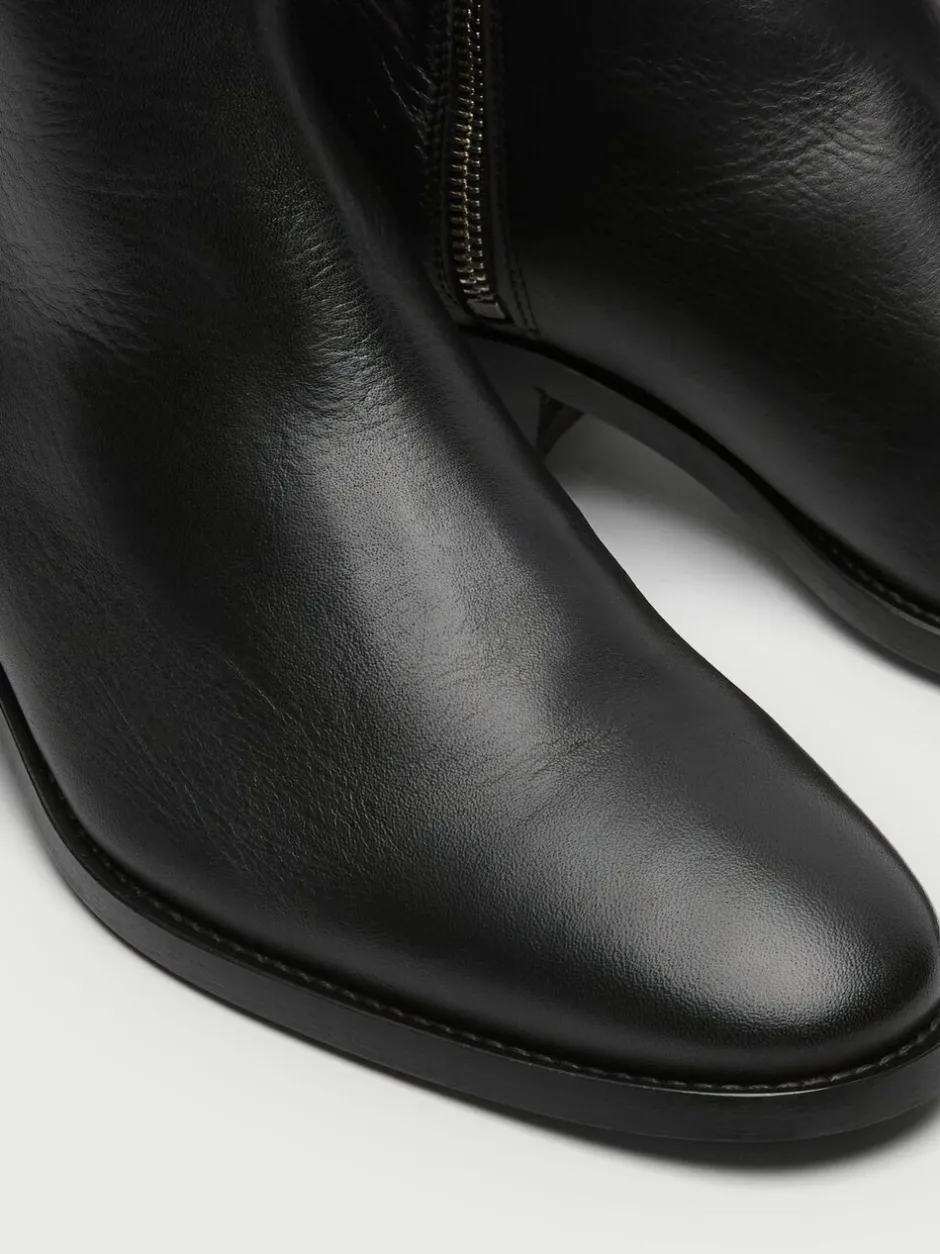 Boots|Walk London Leather Hoxton Zip Boots