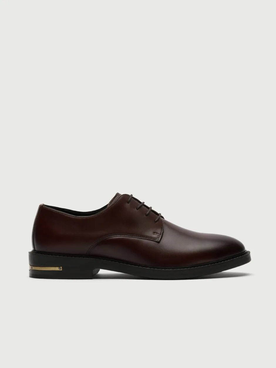 Formele Schoenen|Walk London Leather Oliver Derby Shoes