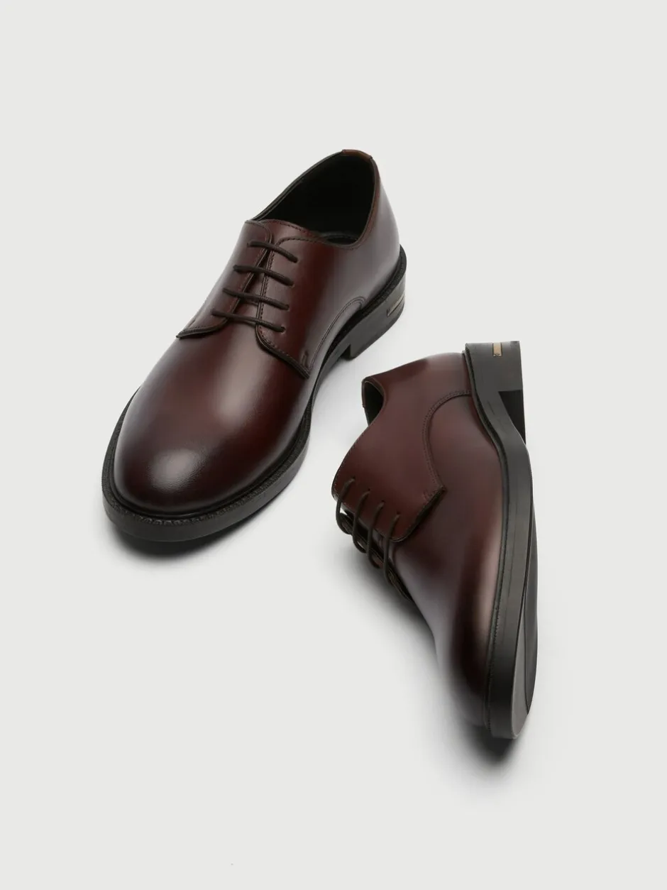 Formele Schoenen|Walk London Leather Oliver Derby Shoes