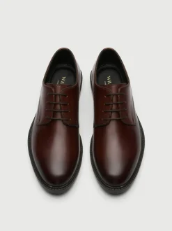 Formele Schoenen|Walk London Leather Oliver Derby Shoes