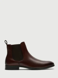 Formele Schoenen|Walk London Leather Oscar Chelsea Boots