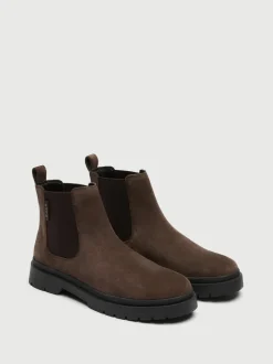Formele Schoenen*Walk London Suede Callum Chelsea Boots