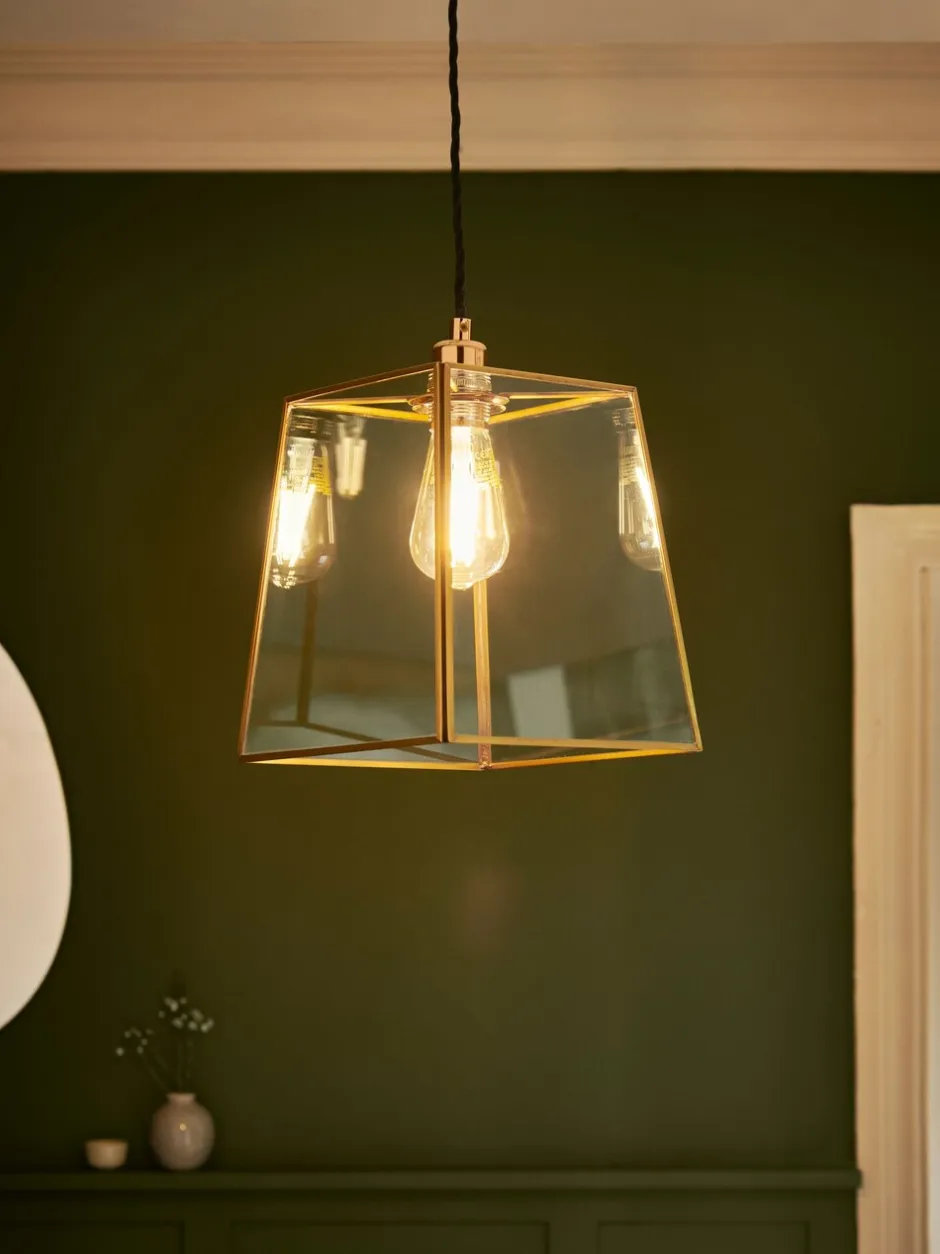 Lampenkappen|Verlichting|Next Warwick verstelbare hanglampenkap Koperkleurig