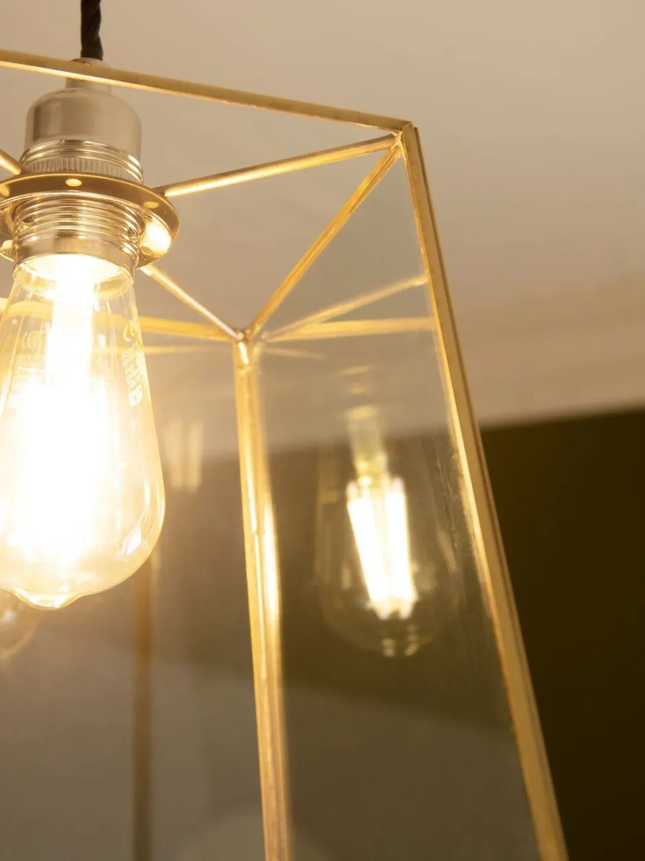 Lampenkappen|Verlichting|Next Warwick verstelbare hanglampenkap Koperkleurig