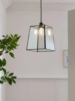 Lampenkappen|Verlichting|Next Warwick verstelbare hanglampenkap Zwart