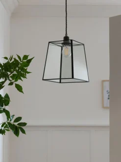 Lampenkappen|Verlichting|Next Warwick verstelbare hanglampenkap Zwart