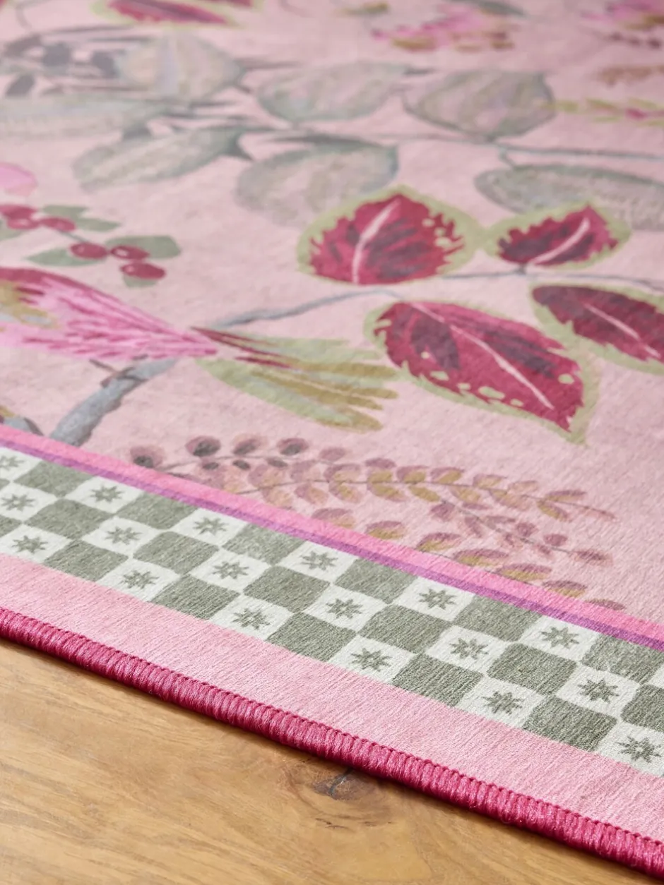 Vloerkleden En Lopers|Vloerkleden En Lopers|Next Wasbare loper met exotische aap en bloemen