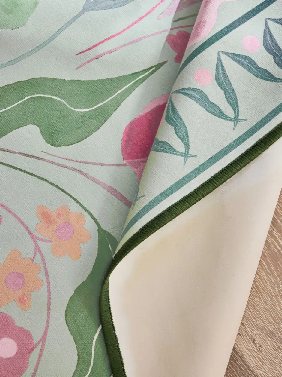 Vloerkleden En Lopers|Vloerkleden En Lopers|Next Washable Bettie Floral Print Rug