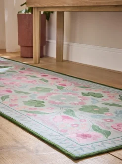 Vloerkleden En Lopers|Vloerkleden En Lopers*Next Washable Bettie Floral Print Runner