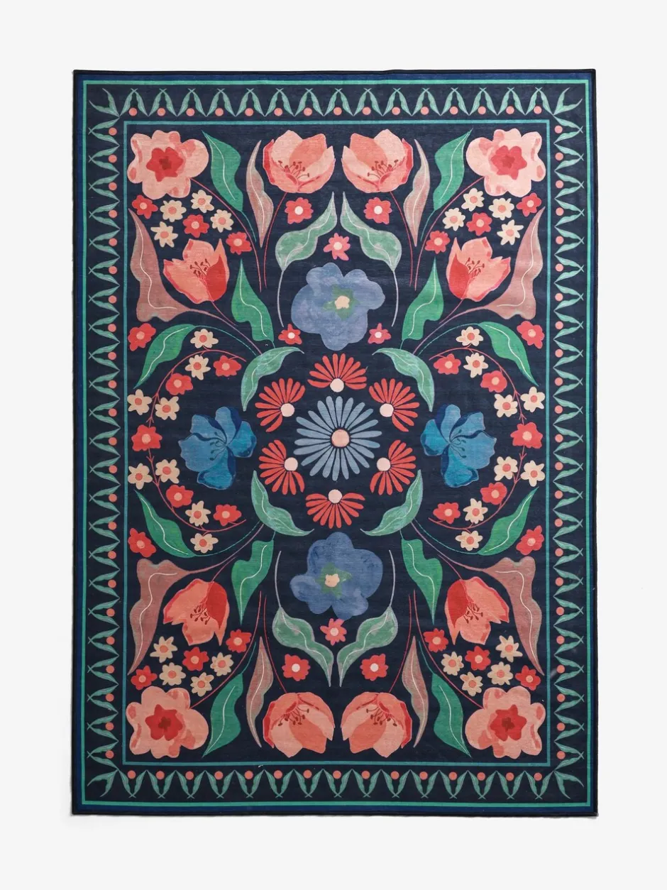 Vloerkleden En Lopers|Vloerkleden En Lopers|Next Washable Bettie vloerkleed met bloemenprint