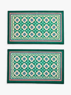 Deurmatten|Vloerkleden En Lopers*Next Washable Bright Tile Doormat
