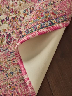 Vloerkleden En Lopers|Vloerkleden En Lopers|Next Washable Emporium Oriental Runner Fuchsia-roze