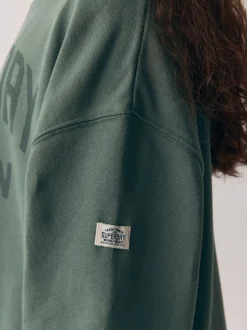 Sweaters En Hoody´S*Superdry - Leggings Set Washed groen