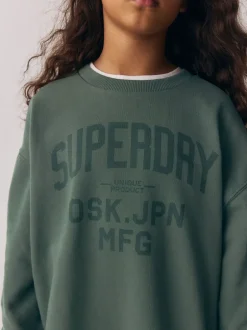 Sweaters En Hoody´S*Superdry - Leggings Set Washed groen