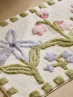 Handdoeken En Badmatten|Next Water Colour Floral Print Mat