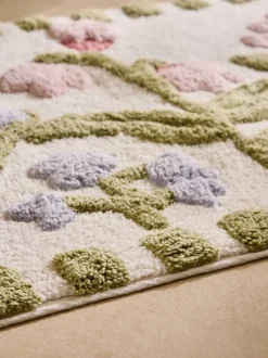 Handdoeken En Badmatten|Next Water Colour Floral Print Mat