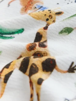 Sweaters En Hoody´S*Next Watercolour Animals - Sweatshirt met ronde hals en all-over print (3 mnd - 7 jr)