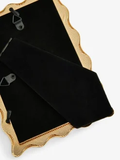 Fotolijsten*Next Wavy Gold Metal and Enamel Photo Frame Wit
