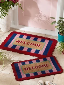 Deurmatten|Vloerkleden En Lopers*Next Welcome Scallop Doormat