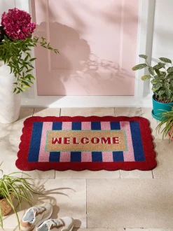 Deurmatten|Vloerkleden En Lopers*Next Welcome Scallop Doormat