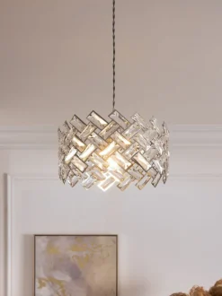 Lampenkappen|Verlichting|Next Wentworth hanglampenkap met eenvoudige montage