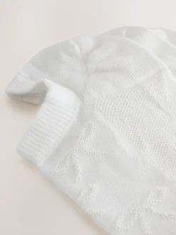 Sokken En Panty's*Next - 4 paar sneakersokken White Bow Texture