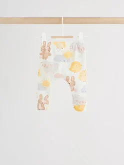 Truien En Breisels|Sets En Combisets|Next White Bunny Character Print - Easter Sweat and Leggings Baby Set (0mths-2yrs)