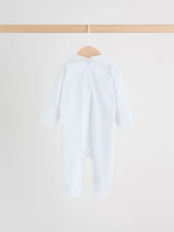 Babypakjes En Babypyjama's*Next - Verpakking van 3 babypyjama's (0-2jr) White Collar
